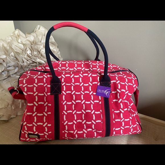 Ame & Lulu Duffel bag, travel pouch set. - Picture 2 of 4